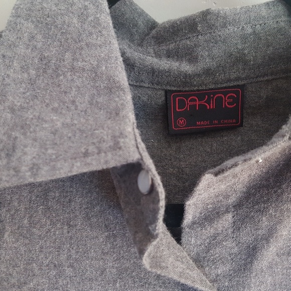 DaKine Izarra chambray button up pearl snap - Picture 4 of 6